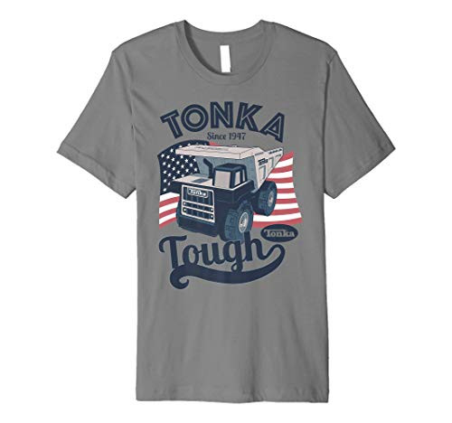 Tonka Tough American Flag Logo Premium T-Shirt