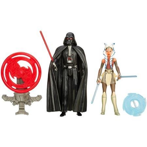 Star Wars Rebels 3.75 Figure 2-Pack Space Mission Darth Vader and Ahsoka Tano WLM Star Wars Rebels 3.75 Figure 2-Pack Space Mission Darth Vader and Ahsoka Tano WLM