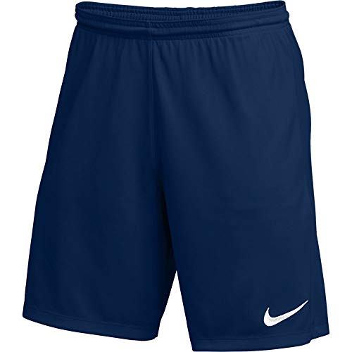Nike Youth Park III Shorts -Navy/White, Medium-