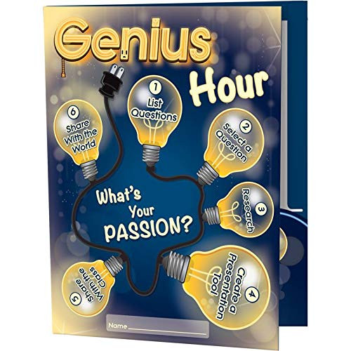 Really Good Stuff Genius Hour 2 Pocket Folders