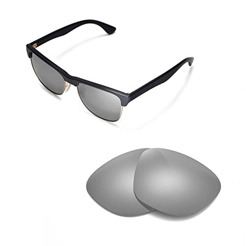 Walleva Replacement Lenses for Ray-Ban RB4175 57mm - Multiple Options -Titanium Mirror Coated - Polarized-