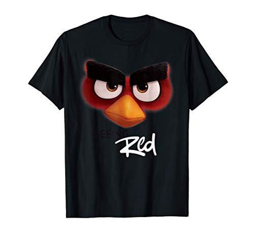 US Angry Birds Red Text Seeing 01 T-Shirt