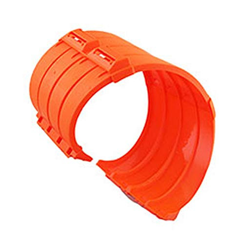 Replacement Parts for Hot-Wheels Playset FTH77 - Track Builder System Race Crate Die-Cast Car Track ~ Replacement Orange Loop Tracks AA, BB, CC