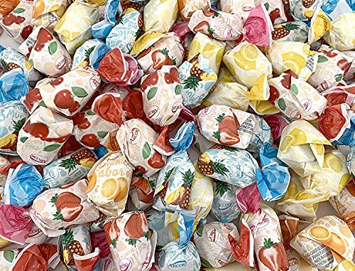 Candy Shop Arcor Assorted Fruit Filled Bon Bons - 6 Lb Bag - Sachet Wrap Hard Candies