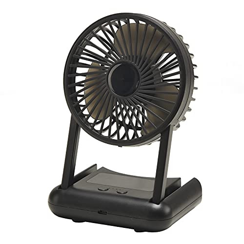 Mini USB Desk Personal Fan, Small Quiet Portable Fan,360° Adjustable Operation Fan,6.5 Inch Table Fan for Home Office Bedroom Desktop,USB Powered Fans with USB Cable