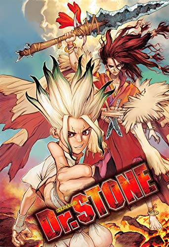 Dr. Stone poster/Senku Ishigami figure/Dr. Stone manga wall decor/Dr. Stone anime room decorations/Dr. Stone merch
