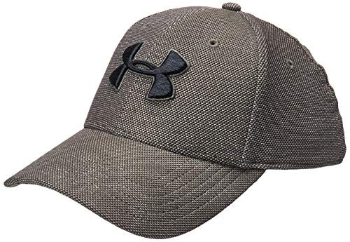 Under Armour Men's Heathered Blitzing 3.0 Cap , Victory Green -369-/Black , Large/X-Large