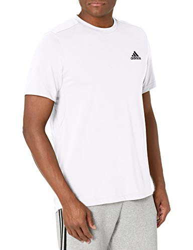 adidas mens FR Tee White/Black X-Large
