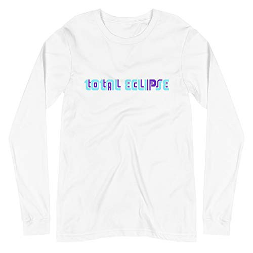 Total Eclipse Long Sleeve Tee White