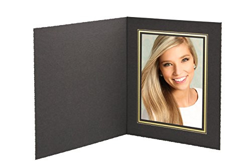 Tyndell Black T-50 Photo Folder 5x7 -25 Pack-