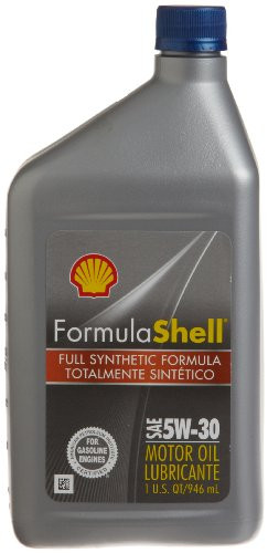 FormulaShell 550024064 Full Synthetic 5W-30 Motor Oil - 1 Quart, (Pack of 6)