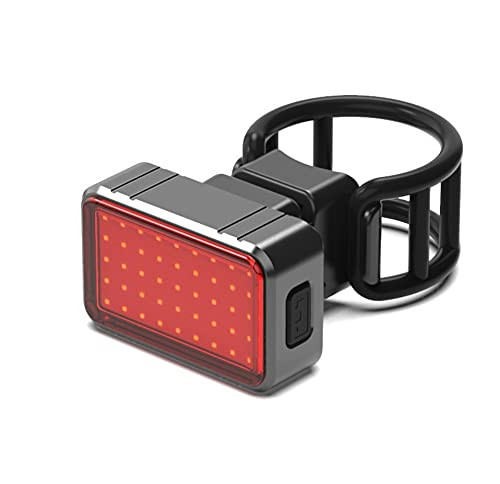 Smart Brake Sensing Bike Taillight USB Rechargeable Bicycle Rear Light 4 Modes Night Safety Warning Cycling Tail Lights