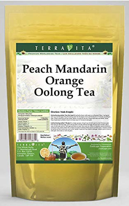 Peach Mandarin Orange Oolong Tea -50 tea bags, ZIN- 540910- Peach Mandarin Orange Oolong Tea -50 tea bags, ZIN- 540910-
