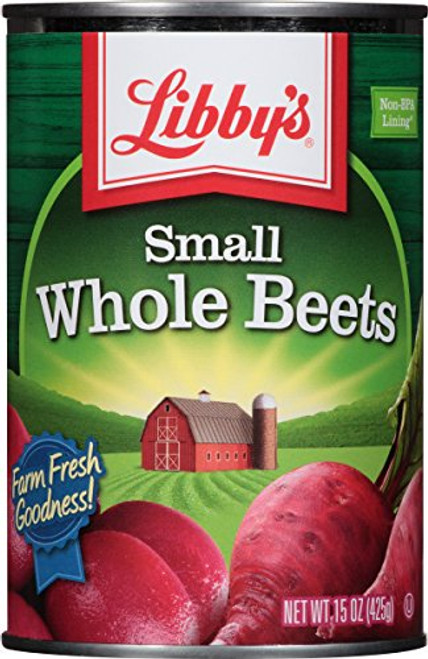 Libby's Small Whole Beets, 15-Ounce Cans -Pack of 12-