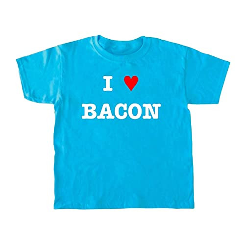 I Heart Bacon Shirt Kid's Toddler - Funny foodie Shirt