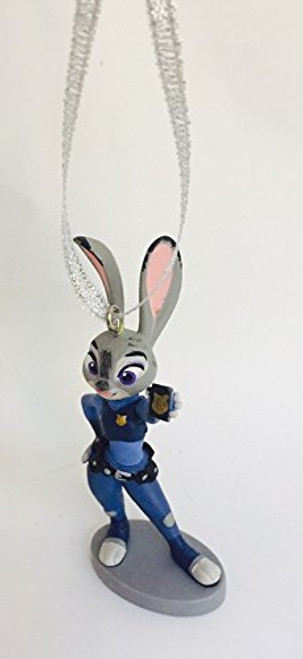 Disney Zootopia Judy Hopps PVC Figure Holiday Christmas Ornament Figurine Disney Zootopia Judy Hopps PVC Figure Holiday Christmas Ornament Figurine
