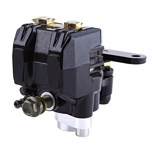 Rear Brake Caliper Assembly, Keenso Motorcycle ATV Rear Brake Caliper Assembly For Yamaha Warrior 350 YFM350X 1987-2004 Black Rear Brake Caliper Assembly, Keenso Motorcycle ATV Rear Brake Caliper Assembly For Yamaha Warrior 350 YFM350X 1987-2004 Black