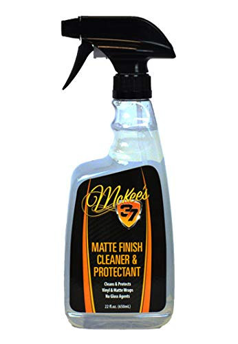 McKee's 37 MK37-492 Matte Finish Cleaner  and  Protectant -Waterless Wash  and  Clear Sealant for Matte  and  Satin Paint  and  Wraps-, 22 fl. oz.