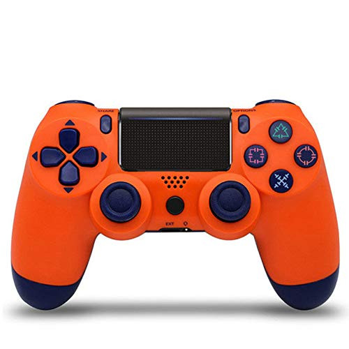 for Sony PS4 Controller Bluetooth Vibration Gamepad for Detroit Wireless Joystick for PS4 Games Console -Orange- for Sony PS4 Controller Bluetooth Vibration Gamepad for Detroit Wireless Joystick for PS4 Games Console -Orange-
