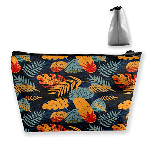 Tropical Orange Leaves Cosmetic Bag Cosmetic Case Toiletry Bag Travel Case Makeup Bag Organizer For Women Travel Gifts Tropical Orange Leaves Cosmetic Bag Cosmetic Case Toiletry Bag Travel Case Makeup Bag Organizer For Women Travel Gifts