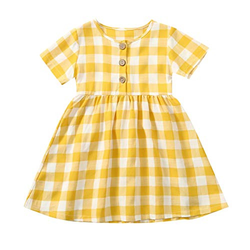 ZDFER Toddler Kids Baby Girls Mini Dress Button Up Pleated Waist Loose Casual Plaid Dress One-Piece Princess Sundress 2T Jumpsuit for Girls Girls Harem Jumpsuit Toddler Romper 2T Toddler Jumpsuit ZDFER Toddler Kids Baby Girls Mini Dress Button Up Pleated Waist Loose Casual Plaid Dress One-Piece Princess Sundress 2T Jumpsuit for Girls Girls Harem Jumpsuit Toddler Romper 2T Toddler Jumpsuit