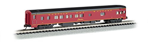 Bachmann Industries Smooth Side Norfolk & Western N-Scale Observation Car, 85' Bachmann Industries Smooth Side Norfolk & Western N-Scale Observation Car, 85'