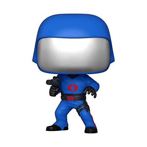 Funko POP Retro Toys 47- G.I. Joe Cobra Commander in Original Action Figure Artwork Pose, GameStop Exclusive