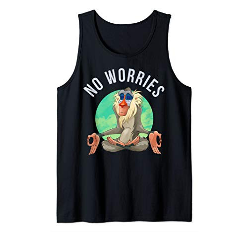 Disney The Lion King Rafiki No Worries Tank Top