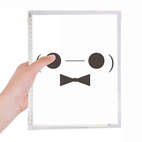 Lovely Face Figure Baymax Notebook Loose Leaf Diary Refillable Journal Stationery
