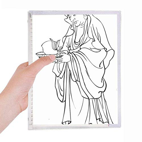 China Chinese Culture Character Figure Notebook Loose Leaf Diary Refillable Journal Stationery