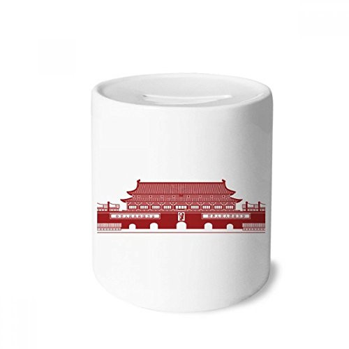 DIYthinker Tiananmen Chairman Mao Red Chinese Money Box Ceramic Coin Case Piggy Bank Gift DIYthinker Tiananmen Chairman Mao Red Chinese Money Box Ceramic Coin Case Piggy Bank Gift