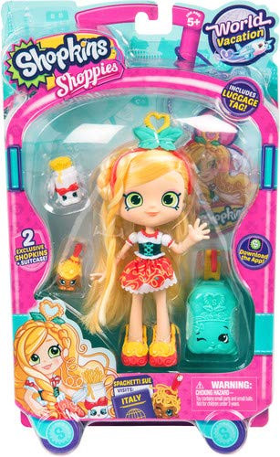 Shopkins World Vacation (Europe) Shoppies Doll - Spaghetti Sue