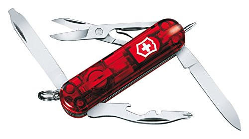 Victorinox Swiss Army Midnite Manager Pocket Knife, Ruby