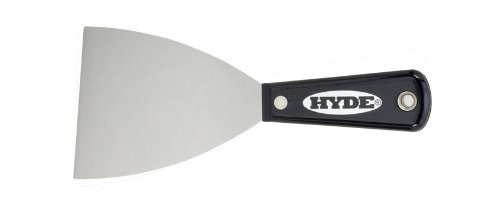 Hyde Tools 02500 Black & Silver¨ 3-1/2Ó Flexible Putty Knife/Scraper