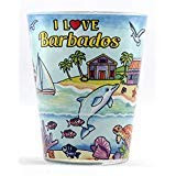 Barbados I Love Barbados All-Around Shot Glass agc