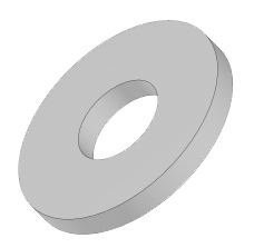 1-3/8" ID USS Flat Washers - (Pack of 5)