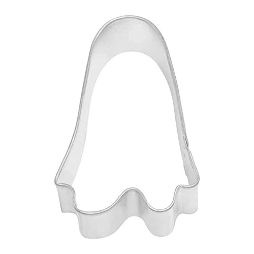 Foose Ghost Cookie Cutter 3.63 Inch Tin Plated Steel Cookie Cutters Ghost Cookie Mold Foose Ghost Cookie Cutter 3.63 Inch Tin Plated Steel Cookie Cutters Ghost Cookie Mold