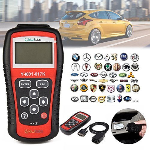 kiwitatá OBD2 Car Diagnostic Scanner, Universal OBD II Automotive Engine Fault Code Reader Scanner CAN Scan Tool for All OBD2 Protocol Cars Since 1996