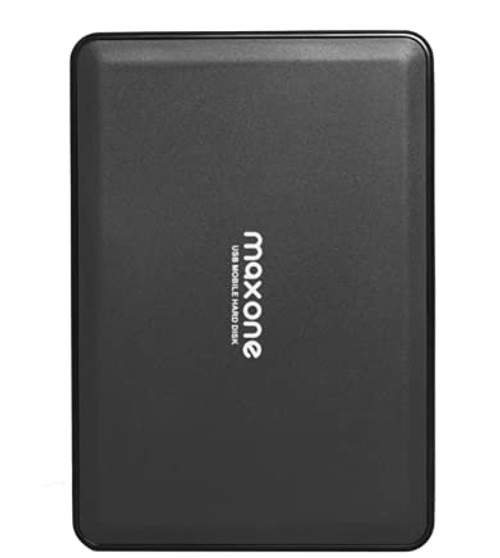 Maxone Portable External Hard Drives 500GB-USB 3.0 2.5'' HDD Backup Storage for PC, Desktop, Laptop, Mac, MacBook, Xbox One, PS4,TV, Chromebook, Windows - Black