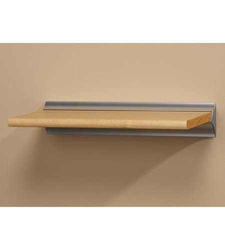 Amore Designs CL1232BE Wood Shelving Classique Beech Shelf, 12 x 32 in.