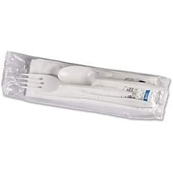 Genuine Joe GJO58943 Fork/Knife/Spoon Utensil Kit (Pack of 250)