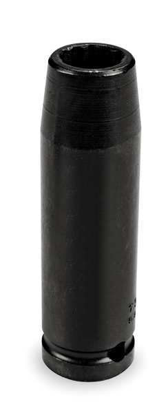Impct Skt, Steel, Blk Oxd, 7/16 in