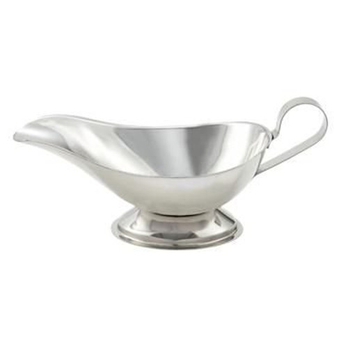 Winco GBS-10 10-Oz Gravy Boat, Stainless - Gravy Boats-GBS-10