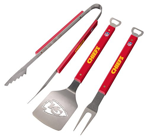 NFL Kansas City Chiefs Spirit Series 3-Piece BBQ Set