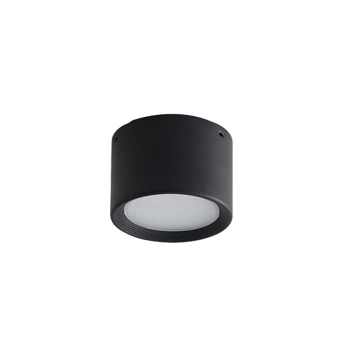 AIKUZ Nordic Style Spot Light Personality Creative Downlights 7W Spot Lamp White Light Modern Simple Spotlight Stage Light LED Bar Spotlight Indoor Spotlight Ceiling Light Ultra Slim (Color : Black)