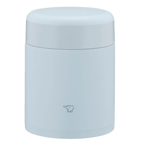 Zojirushi SW-KA40-HL Stainless Steel Insulated Soup Jar, Lunch Jar, Seamless, 13.5 fl oz (400 ml), Ice Gray