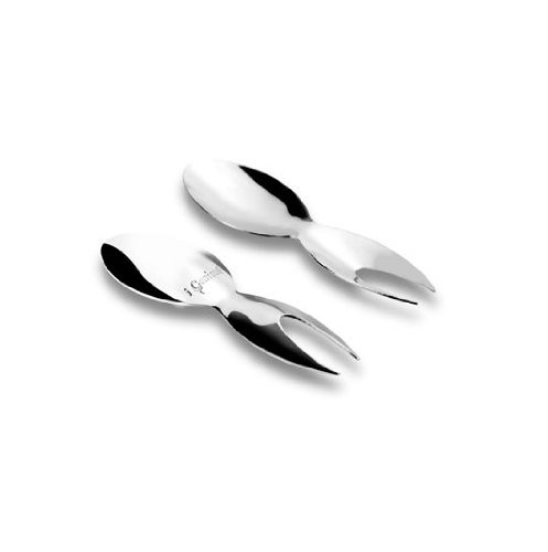 IPAC Set 2 PCS Cocktail Forks I GENIETTI, Silver
