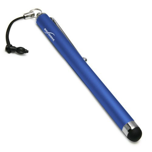 BoxWave Stylus Pen Compatible with iPad (3rd Gen 2012) (Stylus Pen by BoxWave) - Capacitive Stylus, Rubber Tip Capacitive Stylus Pen for iPad (3rd Gen 2012), Apple iPad (3rd Gen 2012) - Lunar Blue