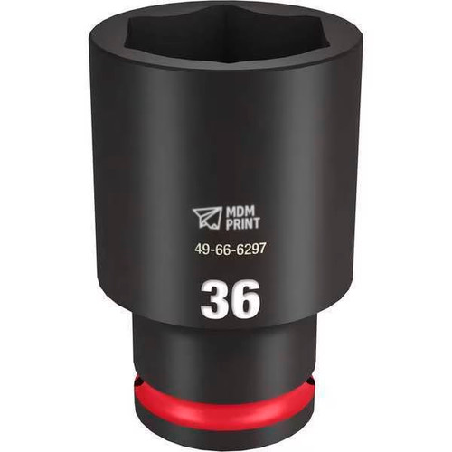Impact Duty 1/2" Drive 36mm Deep Well 6 Point Impact Socket