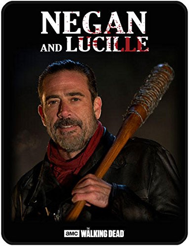 The Walking Dead Negan & Lucille Fleece Throw Blanket 46" x 60"